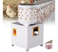Spiumatrice for polli, piccola spiumatrice for polli da 210 W, spiumatrice for pollame in acciaio inossidabile con anima in rame, adatta for 3-5 quaglie e altri uccelli
