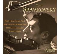 Tossy Spivakovsky Tossy Spivakovsky Spielt Bach,Beethoven & Menotti (CD)
