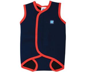 Splash about baby wrap navy/red s