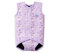 Splash About, Body da Bagno per Bebè, Uomo, Stars Lilac, 0-3 Mesi