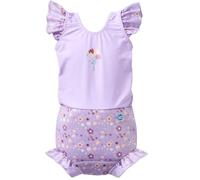 Splash About Costume da Bagno Happy Nappy con Volant, Lilac Spring, 2-3 Anni