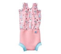 Splash About Happy Nappy Costume da bagno con pannolino da bagno, Nina's Ark, 3-8 Mesi
