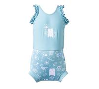 Splash About Happy Nappy Costume da Bagno con Pannolino da Bagno, Sunny Bear, 12-24 Mesi