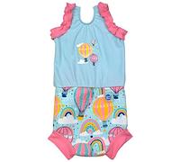 Splash About Happy Nappy Costume da bagno con pannolino da bagno, Up & Away 3-8 Mesi
