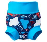 Splash About Happy Nappy Duo Pannolino da Bagno per Bambino e Neonato, sotto Il Mare, 6-12 Mesi Unisex-Adulto