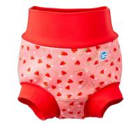 Splash About Happy Nappy Duo Pannolino da Nuoto Riutilizzabile, Strawberry Field, 0-3 Mesi