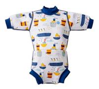 Splash About Happy Nappy Muta con Pannolino da Bagno And Toddler Swim, Tug Boats, 0 Mesi Baby Boys
