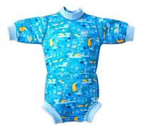 Splash About Happy Nappy Muta con pannolino da bagno Crocodile Swamp 12-24 Mesi