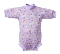 Splash About Happy Wetsuit And Toddler Swim Nappy, Lilac Spring, 6-12 Mesi Unisex Baby
