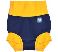 Splash About Happy Nappy Pannolino da Nuoto Riutilizzabile, Navy & Giallo, 3-4 Anni