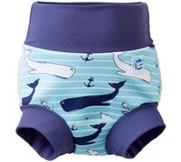 Splash About Happy Nappy Pannolino da Nuoto Riutilizzabile, Vintage Moby, 12-24 Mesi