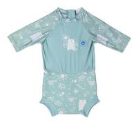 Splash About Happy Nappy Tuta da Sole con Pannolino da Bagno Baby And Toddler Swim, Sunny Bear, 3-8 Mesi Unisex