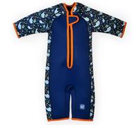 Splash About Shorty Wetsuit Costume Intero, Barriera di squ, 2-4 Years Unisex-Bambini e Ragazzi