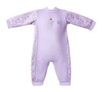 Splash About Warm One Piece Swimsuit, Lilac Spring, 6-12 Mesi Unisex Baby
