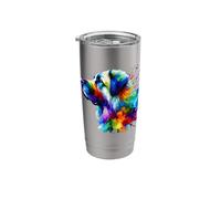Splash Art Anatolian Shepherd Dog Bicchiere termico in acciaio inox doppia parete