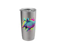 Splash Art Armadillo Armadilli Bicchiere termico in acciaio inox doppia parete