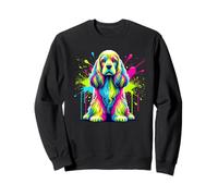 Splash Art Art Cocker Spaniel Spaniels Felpa