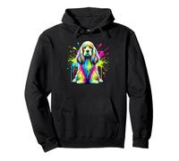 Splash Art Art Cocker Spaniel Spaniels Felpa con Cappuccio