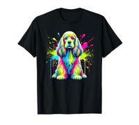 Splash Art Art Cocker Spaniel Spaniels Maglietta
