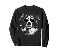 Splash Art - Border Collie, Motivo: Cane con Sfumature Felpa