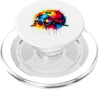 Splash Art Coccinella Insetti Coccinelle PopSockets PopGrip per MagSafe