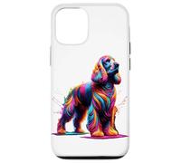 Splash Art English Cocker Spaniel Spaniels Custodia per iPhone 12/12 Pro