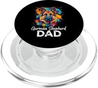 Splash Art German Shepherd Dad GSD PopSockets PopGrip per MagSafe