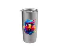 Splash Art Inseparabile Birdwatching Inseparabili Bicchiere termico in acciaio inox doppia parete