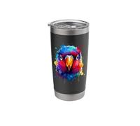 Splash Art Inseparabile Birdwatching Inseparabili Bicchiere termico in acciaio inox doppia parete