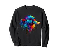 Splash Art Ornitorinco Ornitorinchi Felpa