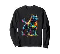 Splash Art Staffordshire Bull Terrier Staffy Terriers Felpa