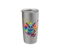 Splash Art Sugar Glider Bicchiere termico in acciaio inox doppia parete