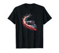 Splash Auto Sportiva Design Drift Motorsport Fan Maglietta