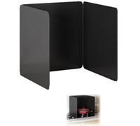 Splash Back Splutter Guard Antiaderente Paraspruzzi Lato Grasso Olio Paraspruzzi Splash Back Splatter Screen per Cucina Fornello Cottura Frittura Protector, 3 Sides 30X40X40CM