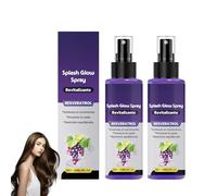 Splash Glow Hair Spray per capelli - Spray nutriente che rafforza e leviga - Nutrizione delicata contro secchezza e perdita di capelli - Per una lucentezza vitale e duratura