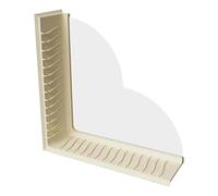 Splash Guard Bathtub, Waterproof Bathroom Accessory, Bath Tool with Classic Style, Guard for Home Hotel, Care Aid, Practical Support for Women Men Adults Teens Apartment Dorm Indoor Travel Holiday