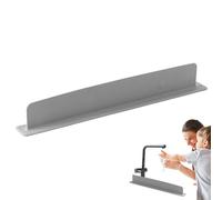 Splash Guard - Tappetino protettivo per rubinetto, 49 x 8,5 x 5 cm, per bagno Counter Water Splash Guard, non scivola, piano di lavoro per lavabo, lavabo a casa