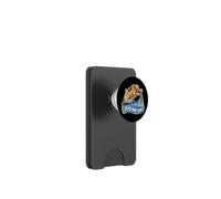 SPLASH MARK READY Cane che salta dal pontile PopSockets PopWallet per MagSafe