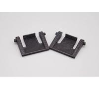 splash n color Piedini di ricambio per tastiera da gioco, compatibili con Corsair K55 RGB, set di 2 piedini inclinabili per ripristinare la configurazione di gioco