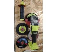 splash n color Supporto da parete per smerigliatrice angolare compatibile con il tuo organizer per attrezzi da officina, 18 V, nero stampato in 3D, salvaspazio