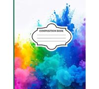 Splash of Color Composition Notebook