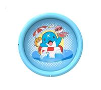 Splash Pad, piscina con irrigatore luminoso for bambini e cani, divertente tappeto da gioco con fontana da giardino, giocattoli acquatici estivi for esterni perfetti for il giardino(B)