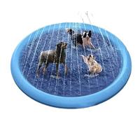Splash Pad | Swimming Pool Play Mat | Inflatable Sprinkler Pool- Interactive Waterproof Water Toy For Outdoor Play Summer Beach Trips Birthday Parties Park Playgrounds Pets Community Events