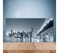 Splashback Paraschizzi Paraspruzzi 100x50 Architettura del ponte della città