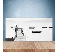 Splashback Paraschizzi Paraspruzzi 100x50 Ponte Barche Architettura Decorazione