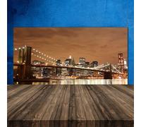 Splashback Paraschizzi Paraspruzzi 120x60 Ponte della città Decorazione