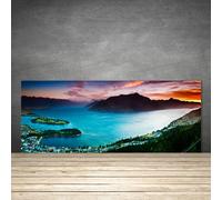 Splashback Paraschizzi Paraspruzzi 125x50 Fiordo Penisola Montagna Paesaggio