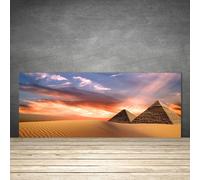Splashback Paraschizzi Paraspruzzi 125x50 Piramidi del deserto Architettura