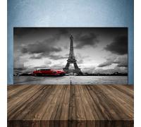 Splashback Paraschizzi Paraspruzzi 140x70 Torre Eiffel Auto Decorazione