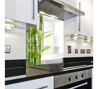 Splashback Paraschizzi Paraspruzzi Rivestimento Cucina foglia natura verde
